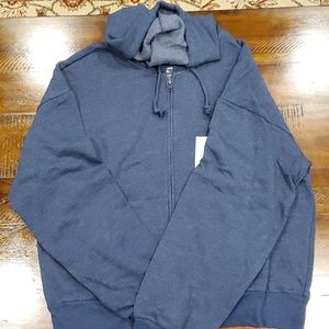 New men's hooded sweat shirt.